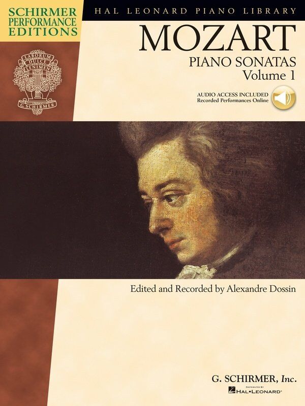 Mozart - Piano Sonatas Vol 1 Schirmer Performance Edition