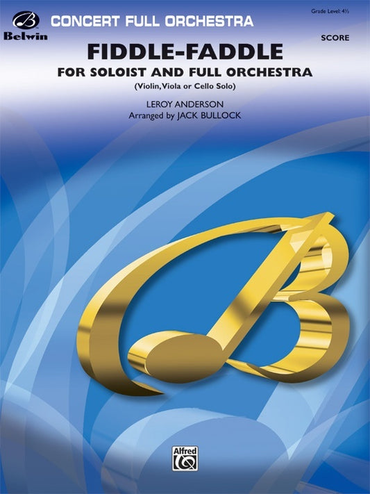 Fiddle-Faddle (For Soloist & Full Orch) Full Orchestra Gr 4.5