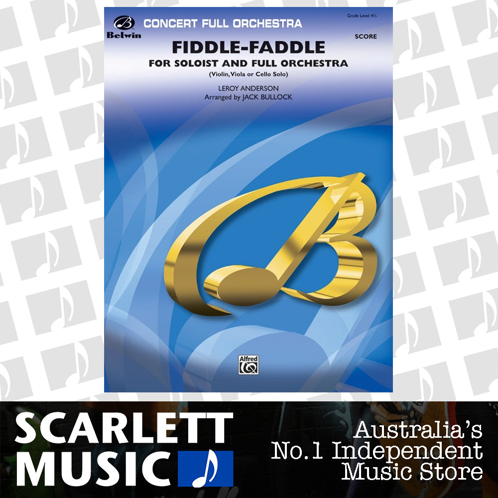 Fiddle-Faddle (For Soloist & Full Orch) Full Orchestra Gr 4.5 — view 2