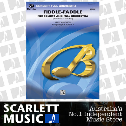 Fiddle-Faddle (For Soloist & Full Orch) Full Orchestra Gr 4.5 — view 2