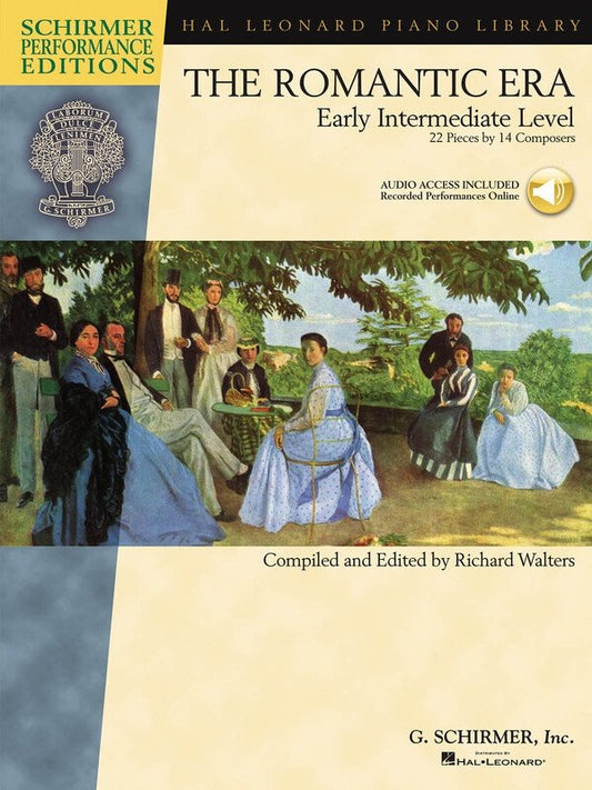 Romantic Era Early Intermediate Piano — Book/Online Audio (G. Schirmer Schirmer Performance Editions)