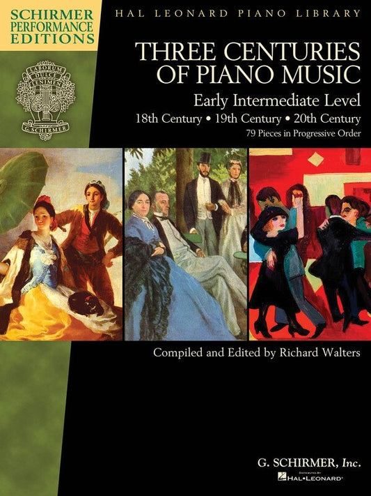 3 Centuries of Piano Music: 18th, 19th & 20th Century — Early Intermediate Piano Solo (G. Schirmer, Inc.)