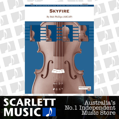 Skyfire String Orchestra Sheet Music Grade 3 — view 2