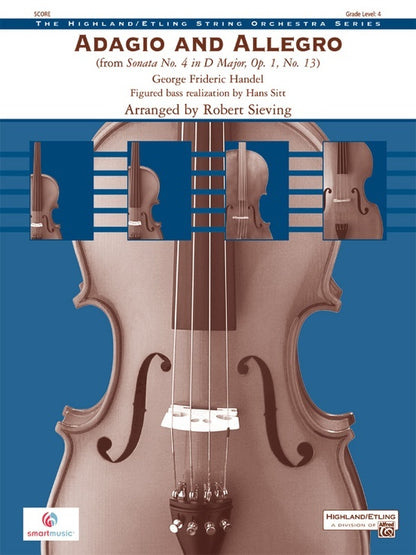 Adagio and Allegro String Orchestra Sheet Music Grade 4
