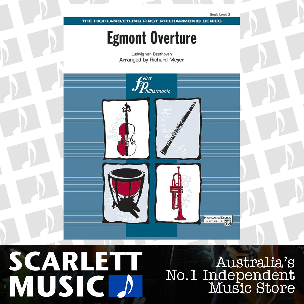 Egmont Overture Full Orchestra Gr 2 — view 2