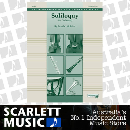 Soliloquy for Orchestra CS - Concert Band Sheet Music — view 2