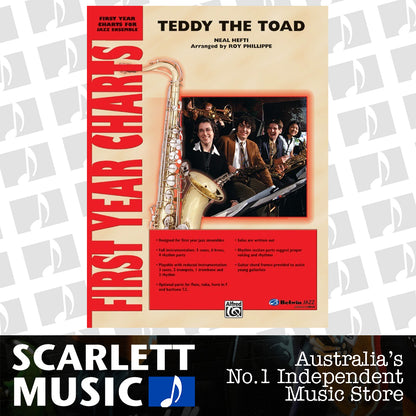 Teddy the Toad Jazz Ensemble Grade 1 Conductor Score — view 2