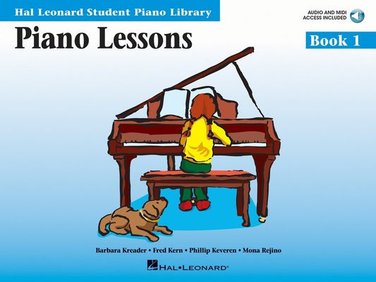 Hal Leonard Student Piano Library: Lessons Book 1 — Book/Online Audio (Hal Leonard)