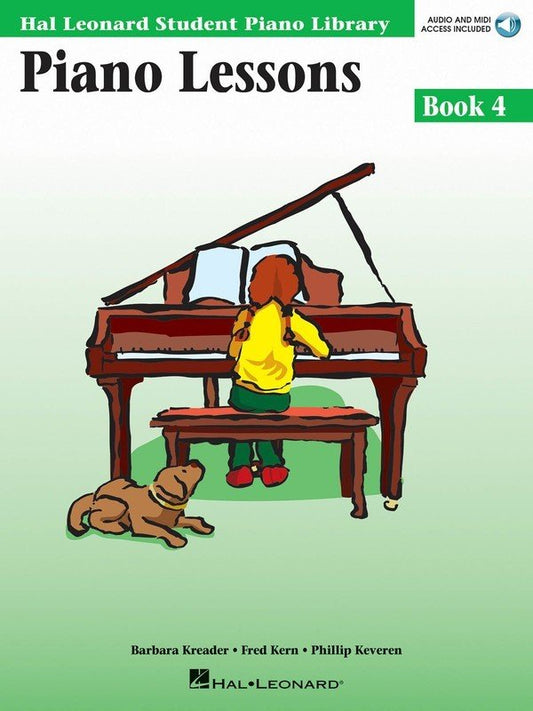 Hal Leonard Student Piano Library Lessons, Book 4 — Book/Online Audio (Hal Leonard)