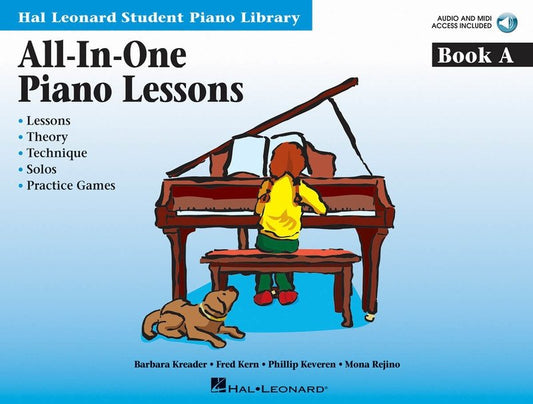 Hal Leonard Student Piano Library: All-in-One Piano Book A — Book & Online Audio (Hal Leonard)