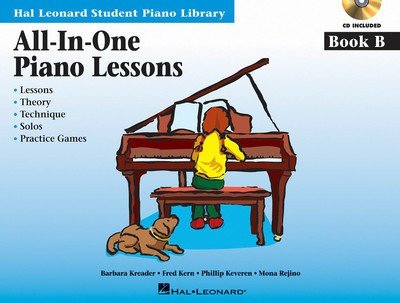 Hal Leonard Student Piano Library: All in One Book B — Book/Online Audio (Hal Leonard)