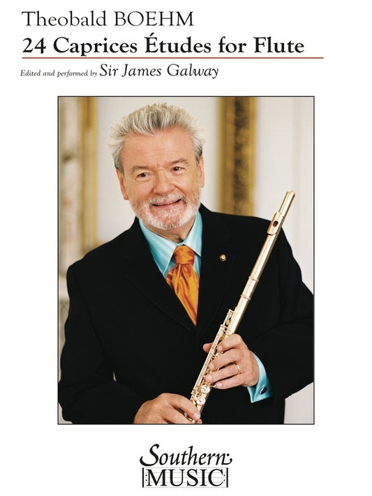 Boehm - 24 Caprices Etudes For Flute Ed Galway