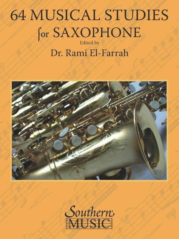 64 Musical Studies for Saxophone by Southern Music Co. - 32 Pages