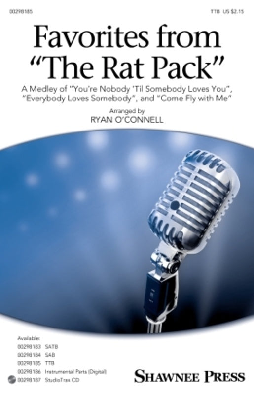 Favorites From The Rat Pack StudioTrax CD