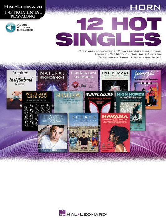 12 Hot Singles for Horn - Hal Leonard