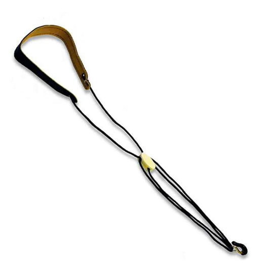 Black Cord Micro Saxophone Sling with Adjustable Plastic Slide