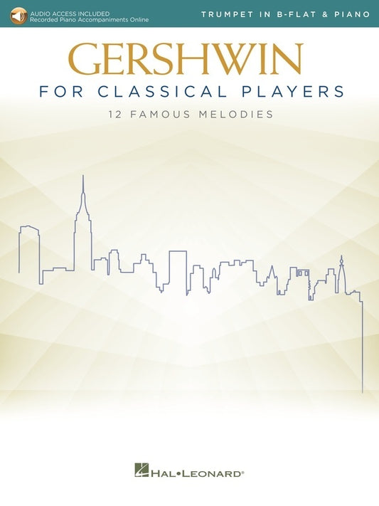 Gershwin For Classical Players Trumpet/Piano Book/Online Audio