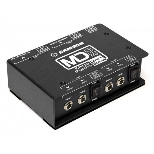 Samson MD2PRO Pro Stereo Passive Direct Box