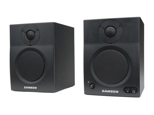 Samson Audio : MEDIAONEBT4A Bluetooth Studio Monitors 40w