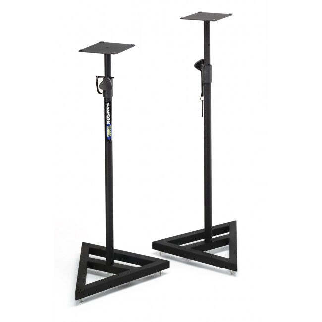 Samson MS200 Studio Monitor Speaker Stand Pair