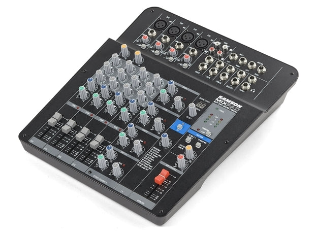 Samson Audio : MXP124FX Compact 12 Channel USB Mixer with FX