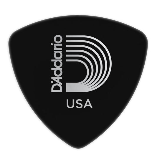 Planet Waves Black Celluloid Guitar Picks, 25 pack, Heavy, Wide Shape