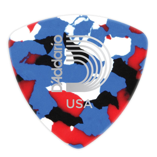 Planet Waves Multi-Color Celluloid Guitar Picks, 100 pack, Light, Wide Shape