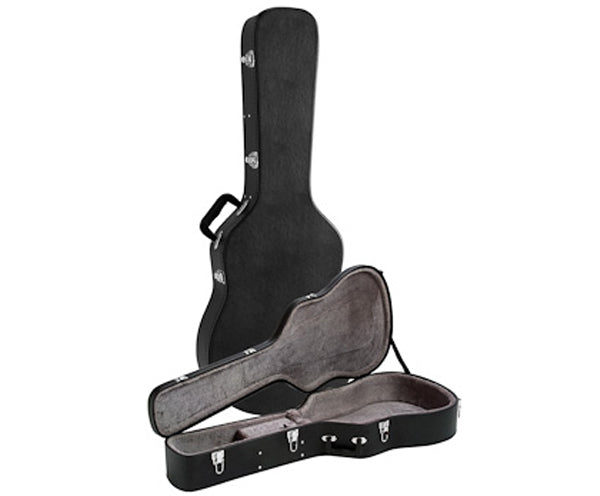 Guitar Case-Classic-Plush Lined-Black