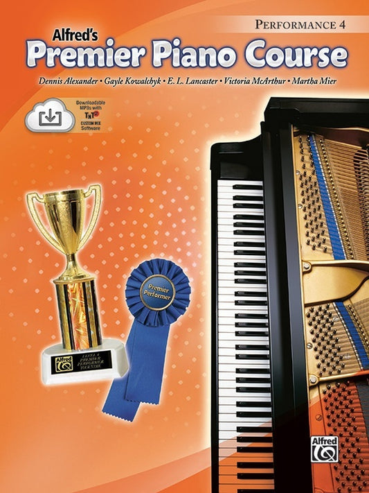 Premier Piano Course Performance 4 Book/CD
