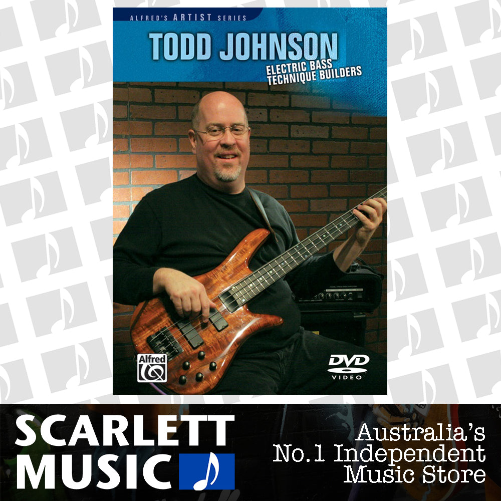 Todd Johnson Electric Bass Technique Builders DVD — view 2