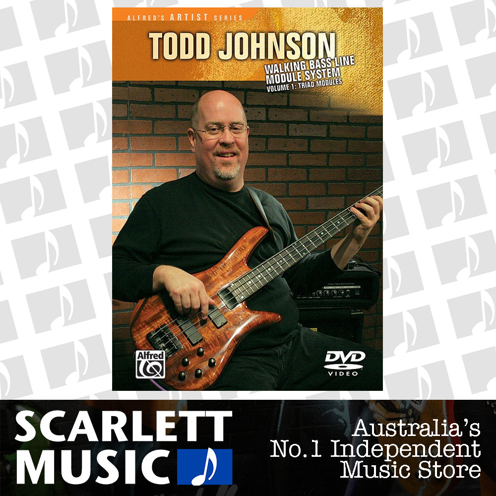 Walking Bass Guitar Vol 1 Triad Modules DVD — view 2