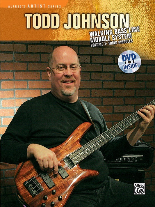 Walking Bass Guitar Vol 1 Triad Modules Book/DVD