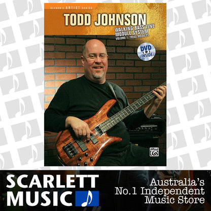 Walking Bass Guitar Vol 1 Triad Modules Book/DVD — view 2