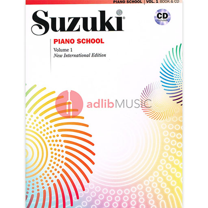 Suzuki Piano School Book/Volume 1 with CD by Seizo Azuma - New International Edition Summy Birchard 30030 — view 2