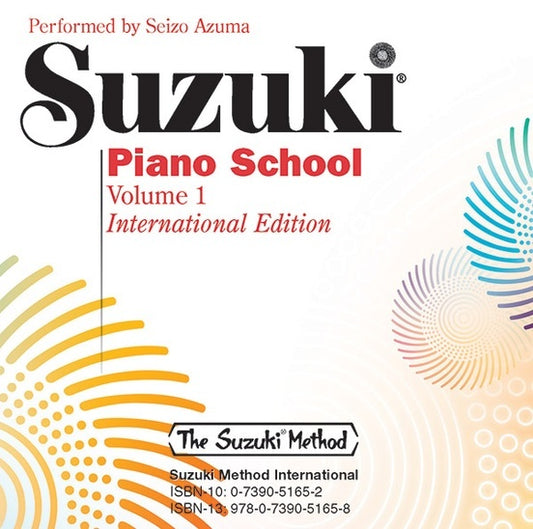 Suzuki Piano School Volume 1 CD by Shinichi Suzuki - Alfred Music