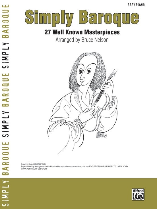 Simply Baroque Easy Piano Sheet Music