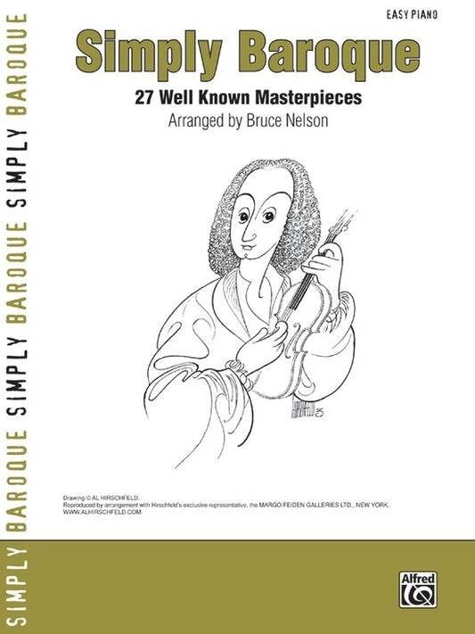 Simply Baroque Easy Piano Sheet Music