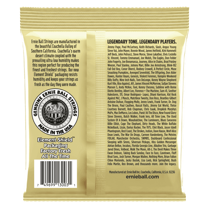 Ernie Ball Earthwood Medium Light 80-20 Bronze Acoustic Guitar Strings 3 Pack, 12-54 Gauge — view 2