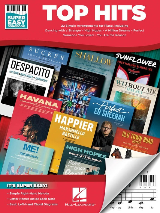 Top Hits Super Easy Songbook