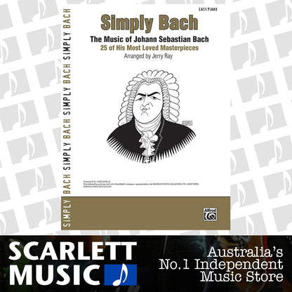 Simply Bach Easy Piano Sheet Music — view 2