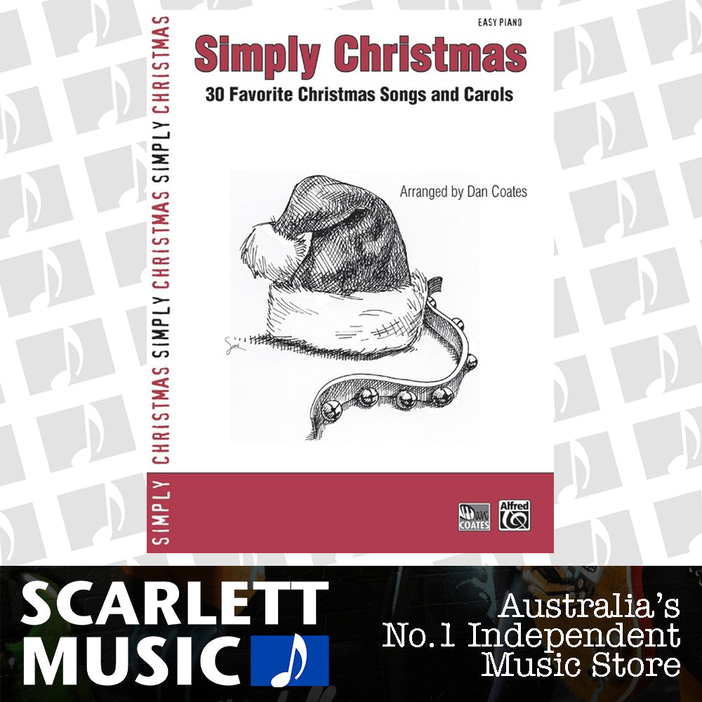 Simply Christmas Easy Piano Sheet Music Album — view 2