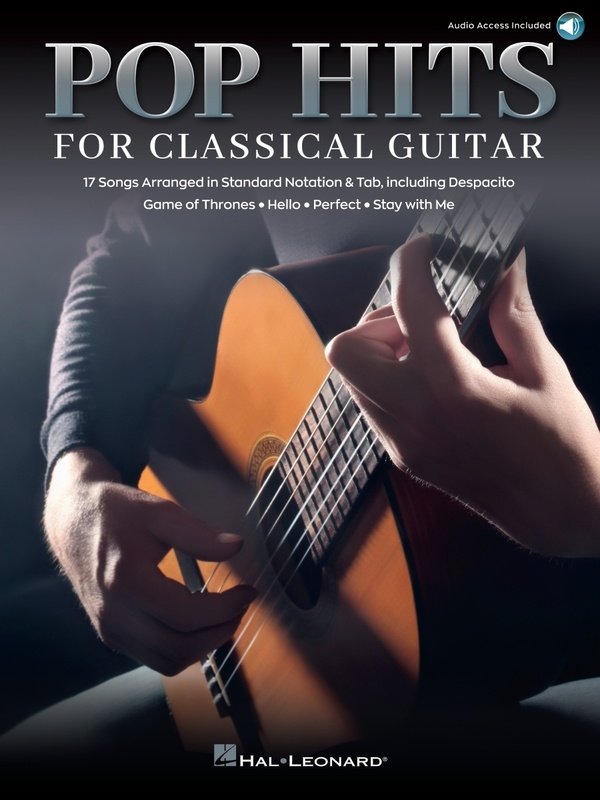 Pop Hits For Classical Guitar Bk/Ola (Hal Leonard)
