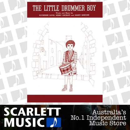 Little Drummer Boy Percussion Sheet Music PVG S/S — view 2