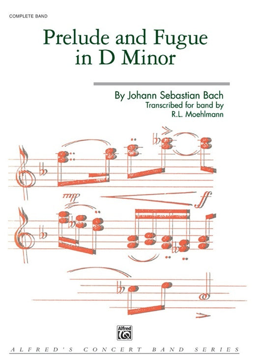 Prelude And Fugue D Min Concert Band Gr 4
