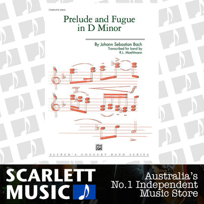 Prelude And Fugue D Min Concert Band Gr 4 — view 2
