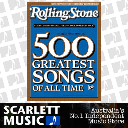 Rolling Stone 500 Greatest Songs Vol2 Easy Guitar Tab — view 2