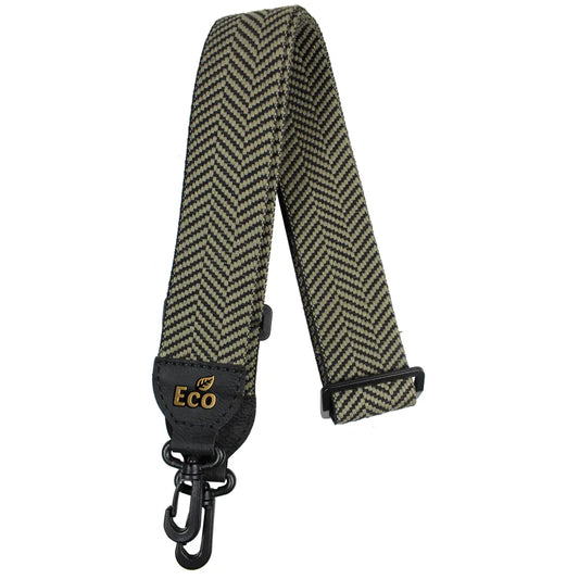 EcoStrap Banjo Strap - EcoBanjo BJ-01 Hering, 100% Recyclable Cotton, Adjustable Length 33" to 59"