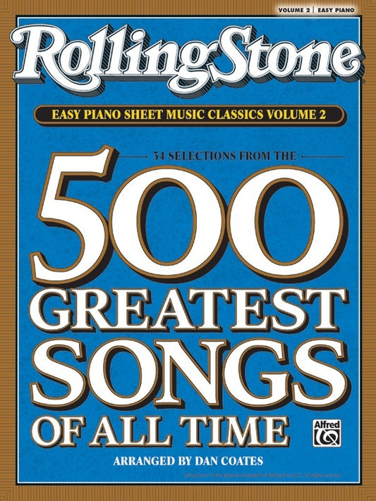 Rolling Stone Easy Piano Sheet Music Classics Vol2