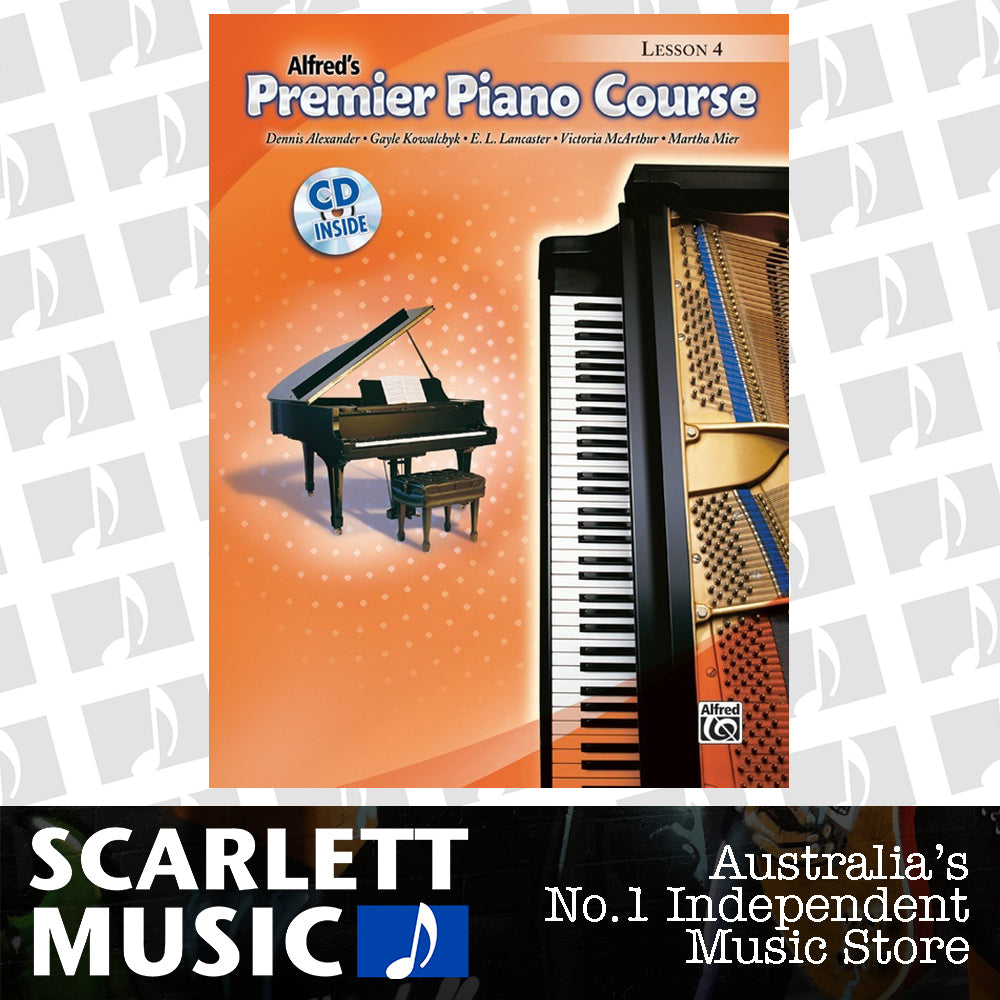 Premier Piano Course Lesson 4 Book/CD — view 2