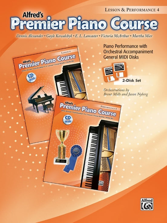 Premier Piano Course General Midi Level 4